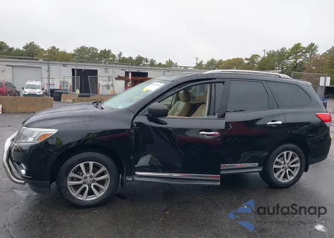 2014 Nissan Pathfinder Sl z USA, uszkodzony, nr VIN 5N1AR2MM0EC714540